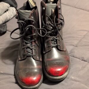 Women's Blundstone Boots - Fun Burgundy Color, Size 11